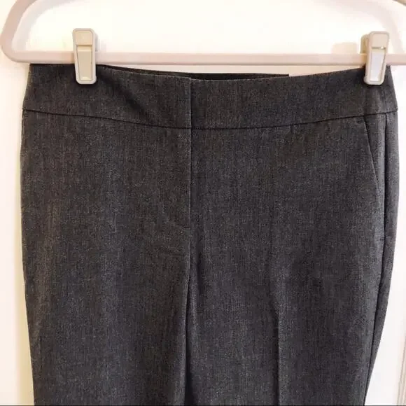 Ann Taylor Gray Modern Slim Leg Dress Pants - Picture 8 of 11